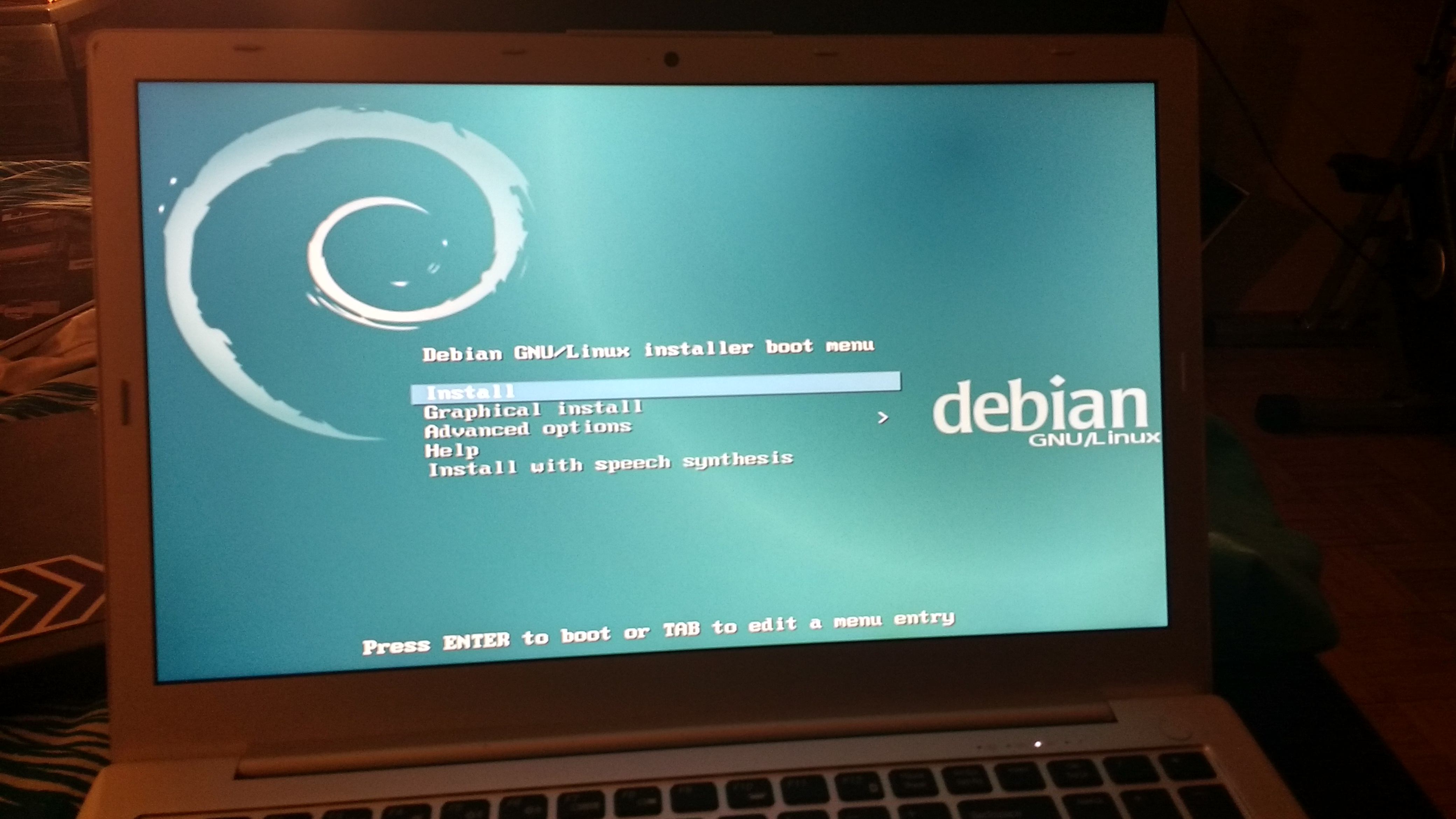 Installing Debian